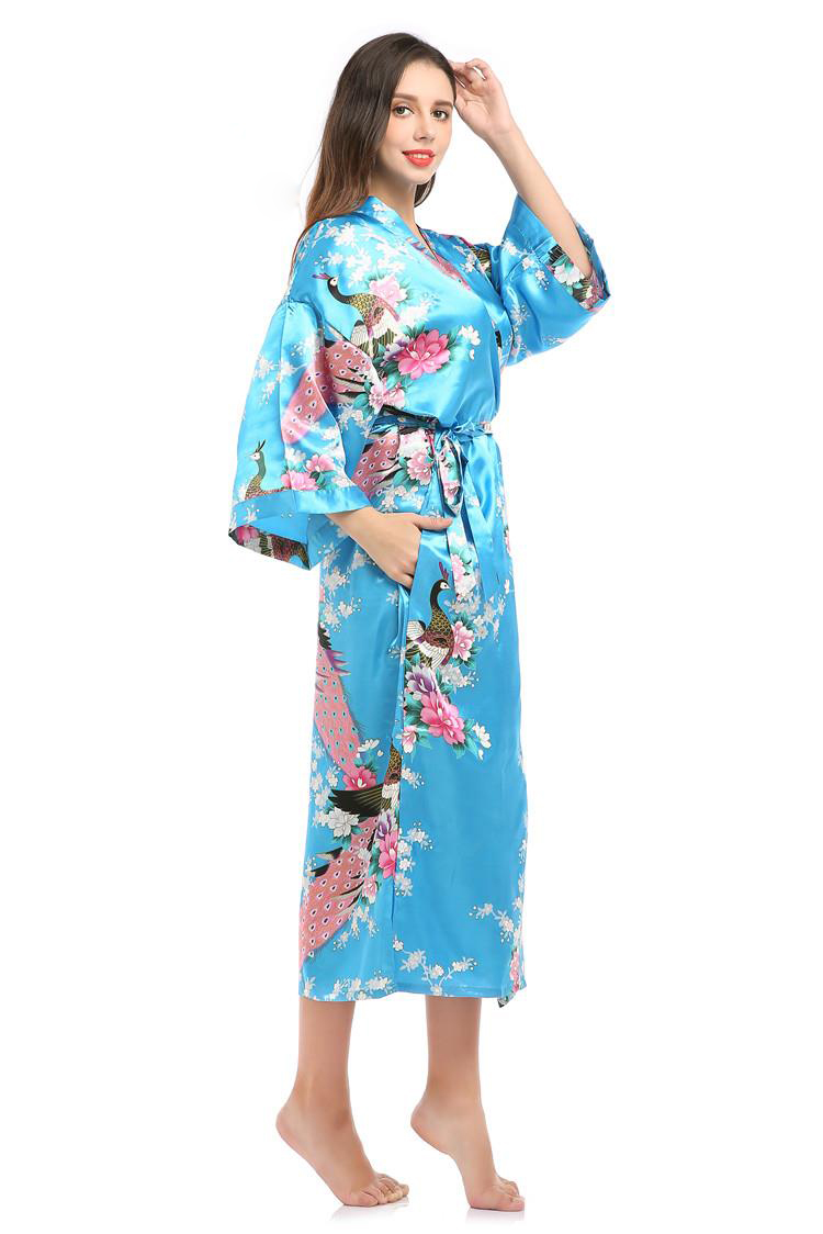Vintage Fashion Tokyo - Kostum mandi Jepang gaun merak bunga