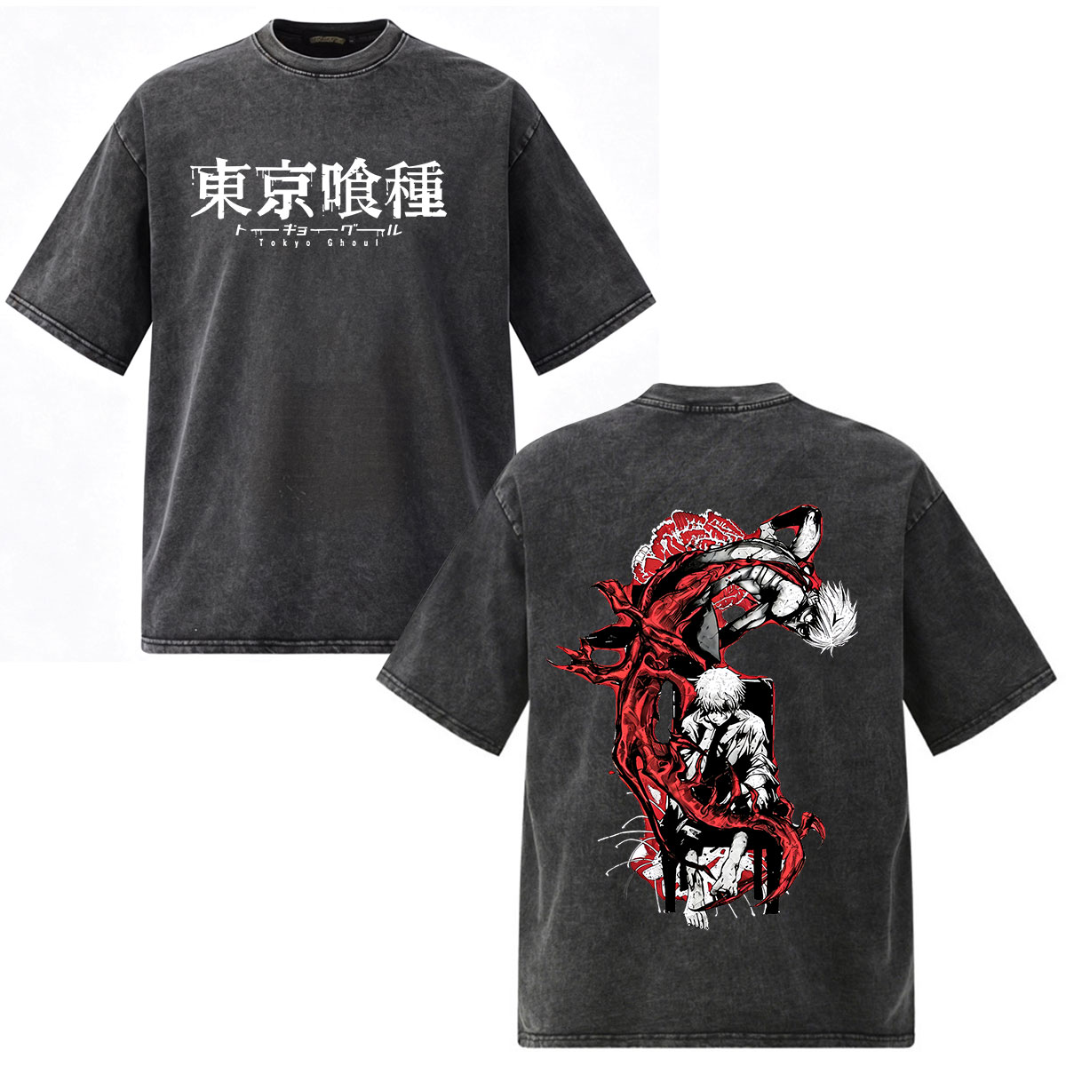 Vintage Fashion Tokyo - Kaus Anime Tokyo Ghoul Ken Kaneki