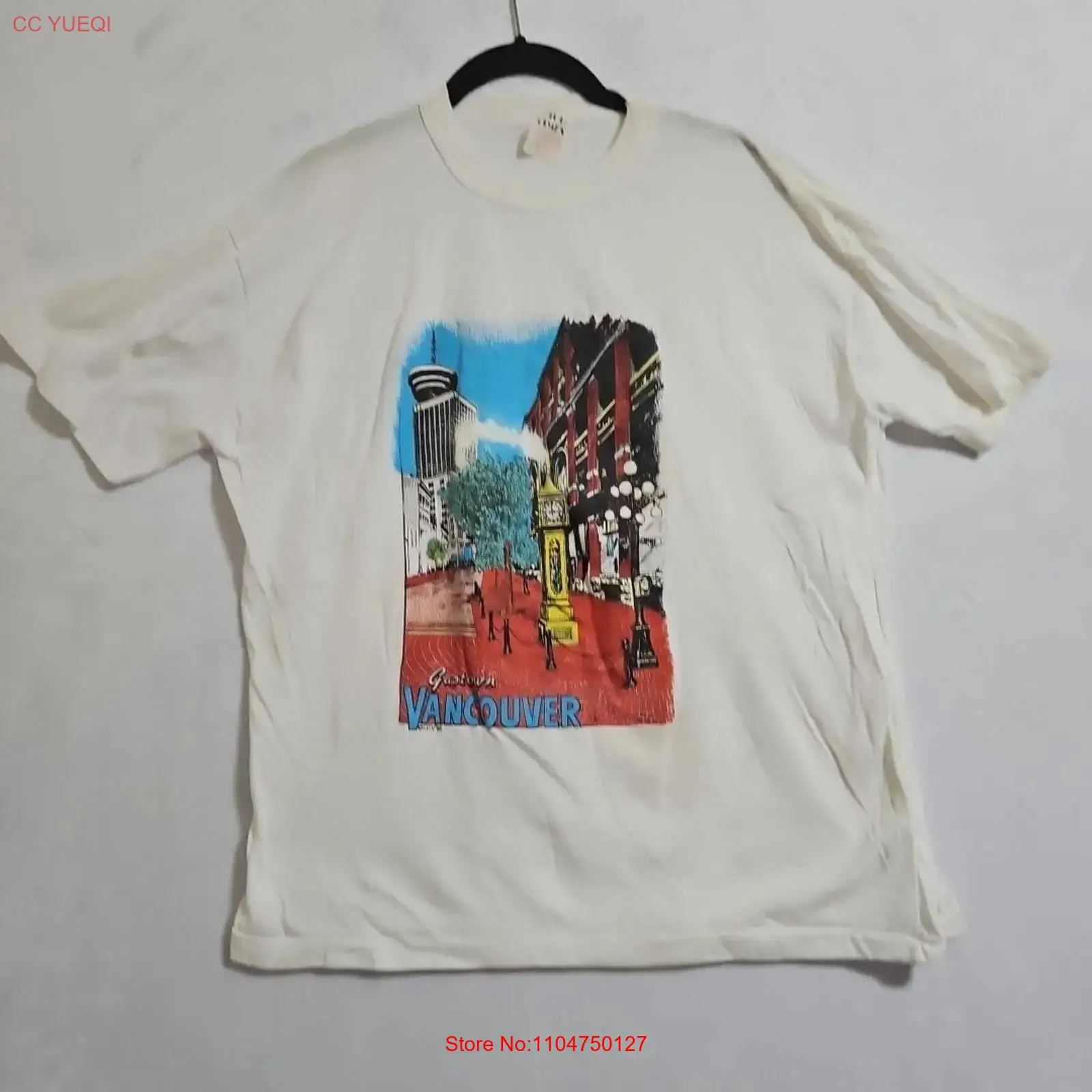 Vintage Fashion Vancouver - Kaos Vintage Gastown Vancouver City 1988