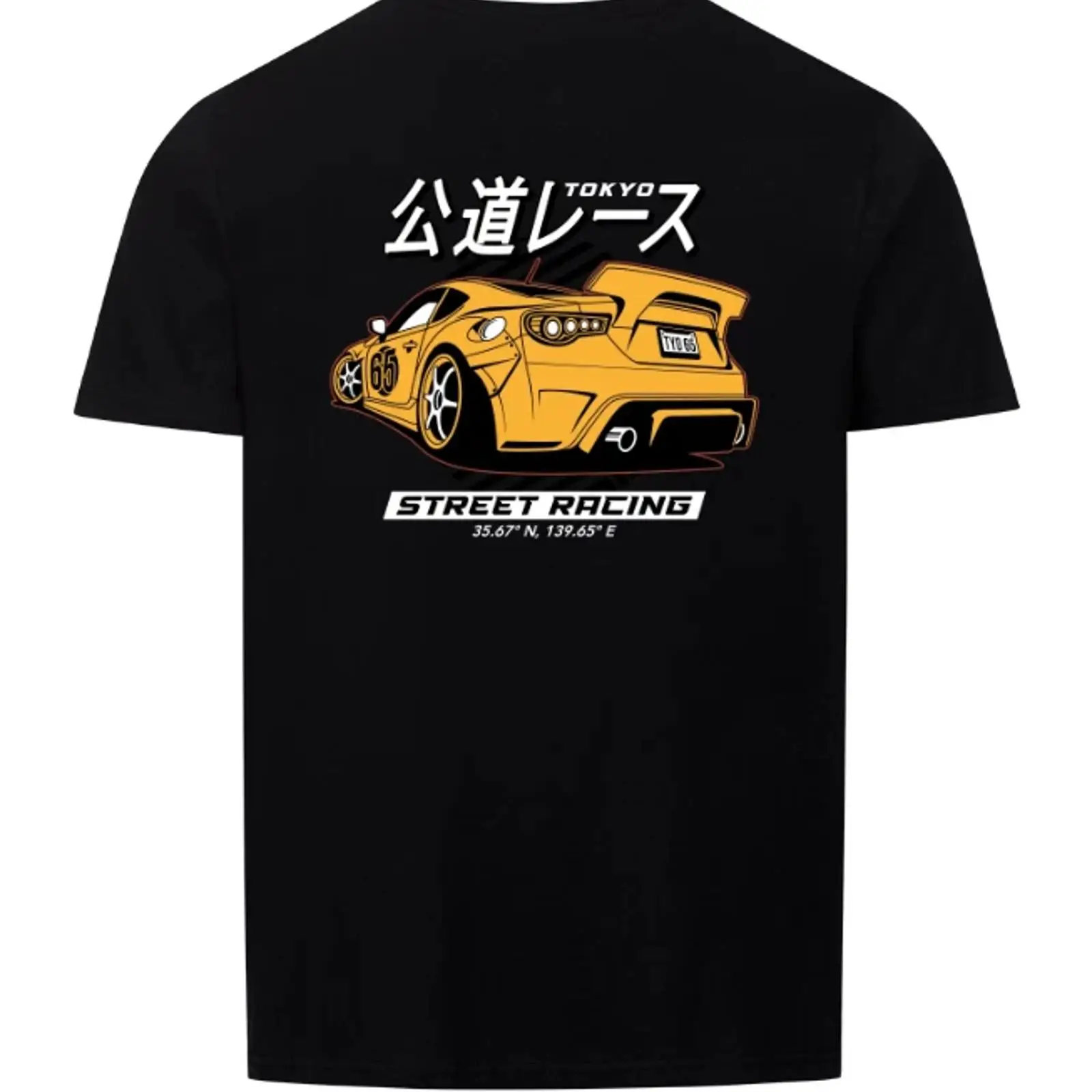 Vintage Fashion Tokyo - Kaos Tokyo Street Racing JDM Mobil