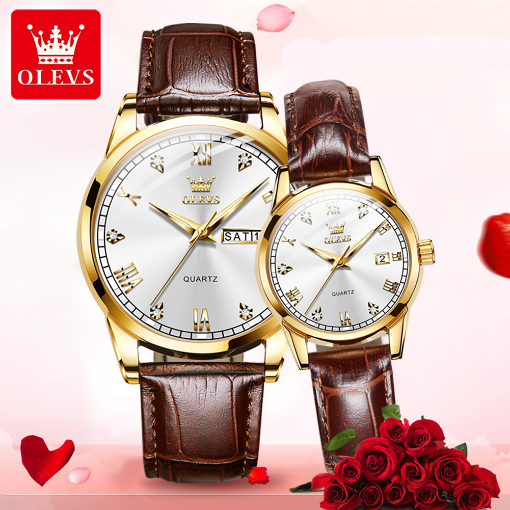 Vintage Fashion Week - OLEVS Jam Tangan Pasangan Jam Tangan