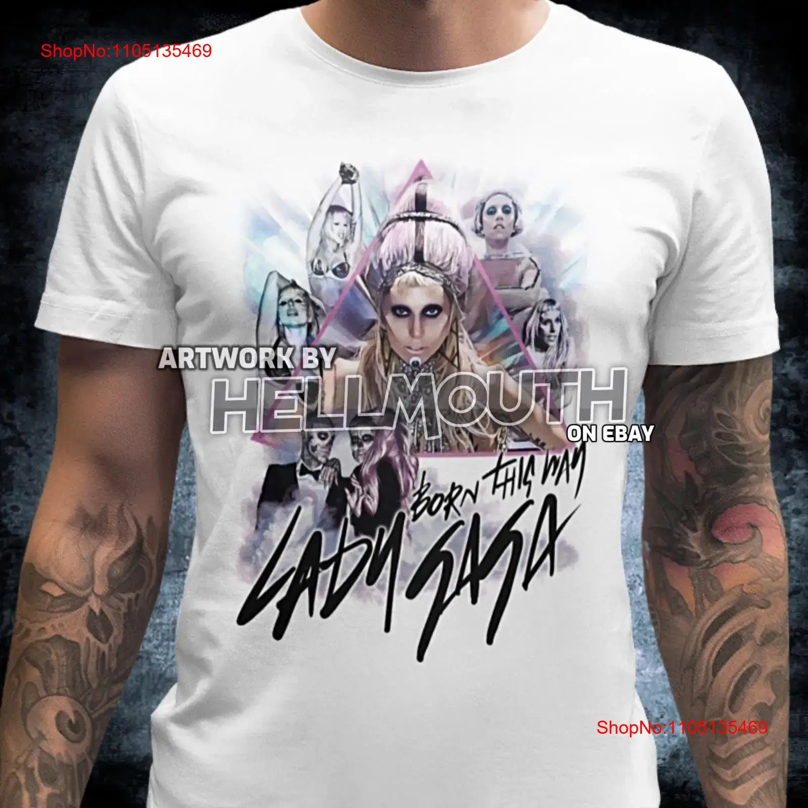 Vintage Fashion Videos - Kaos Lady Gaga Born This Way