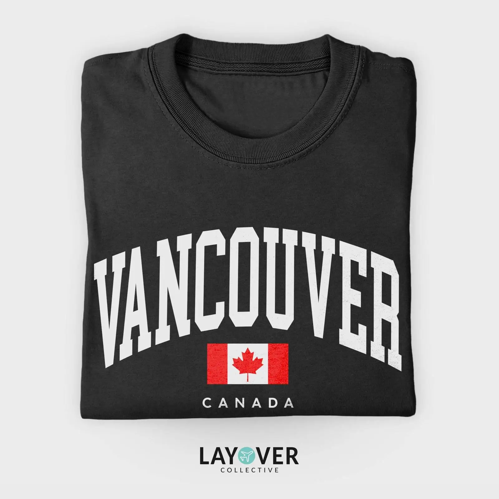 Vintage Fashion Vancouver - Kaos Vancouver Kanada, Suvenir Pantai Barat,