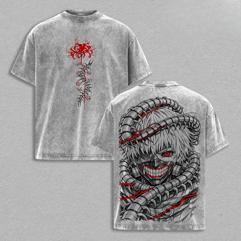 Vintage Fashion Tokyo - Kaos Retro Manga Kaneki Ken Tokyo