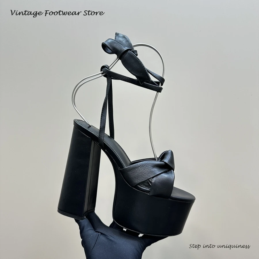 Sandal Platform cetak macan tu - Vintage Fashion Prints ulasan dan harga