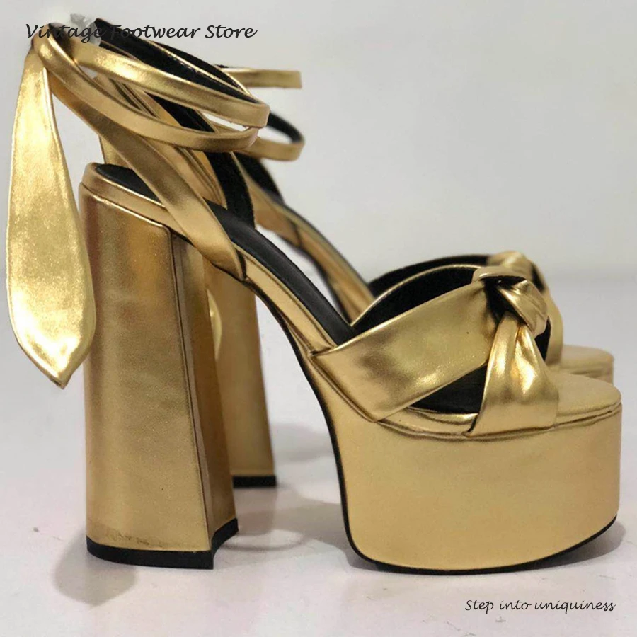 Sandal Platform cetak macan tu - Vintage Fashion Prints ulasan dan harga