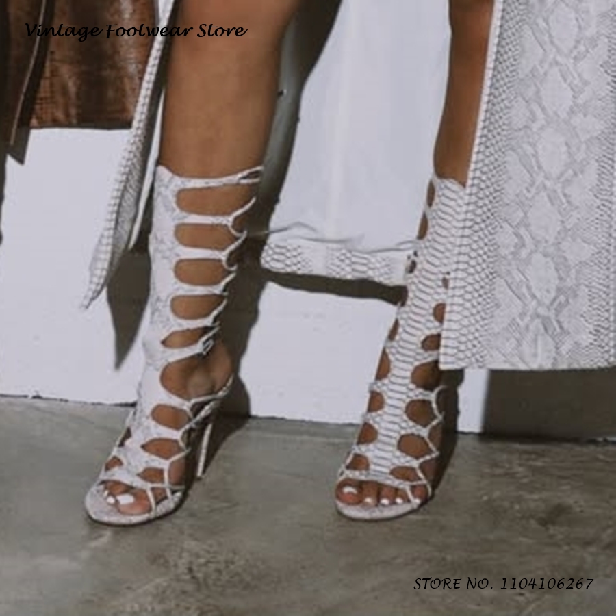 Sandal Gladiator Model Python  - Vintage Fashion Prints ulasan dan harga