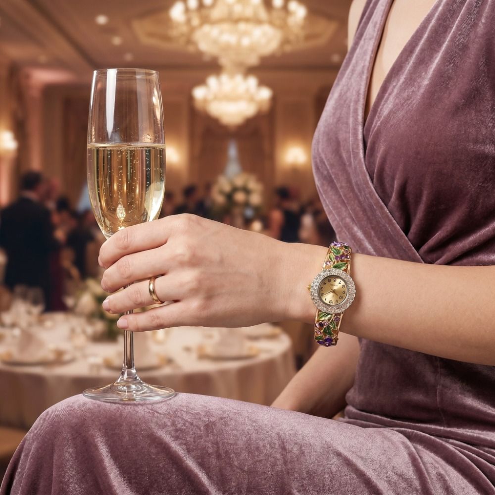 Jam Tangan Vintage Kaya Hiasan - Vintage Fashion Week ulasan dan harga