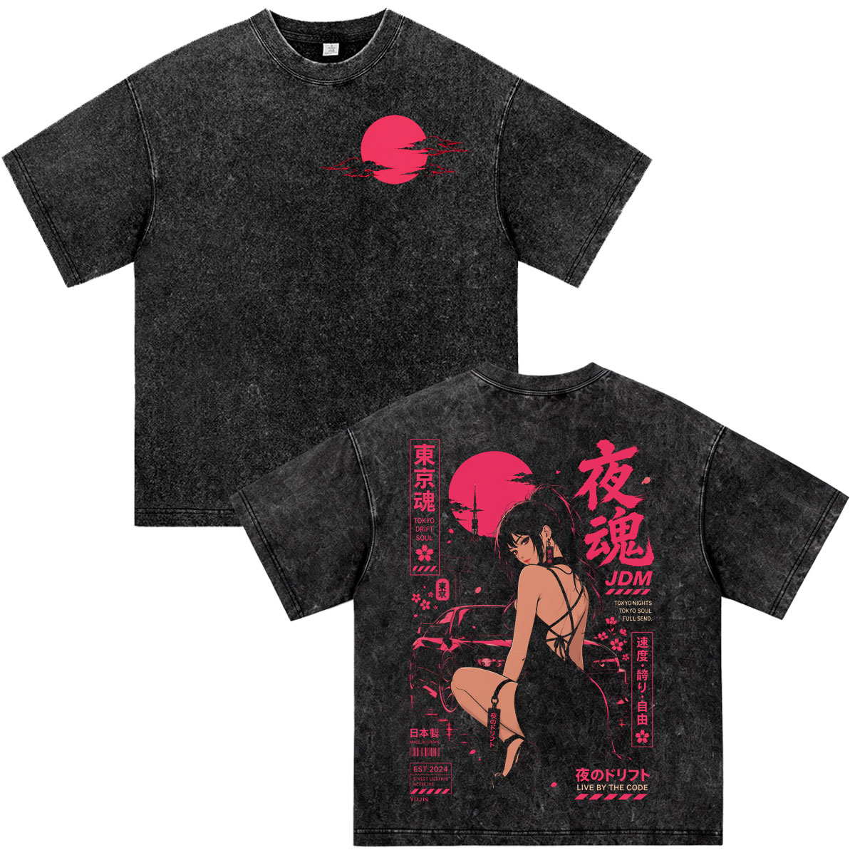 Kaos Anime Initial D Drift Tok - Vintage Fashion Tokyo ulasan dan harga