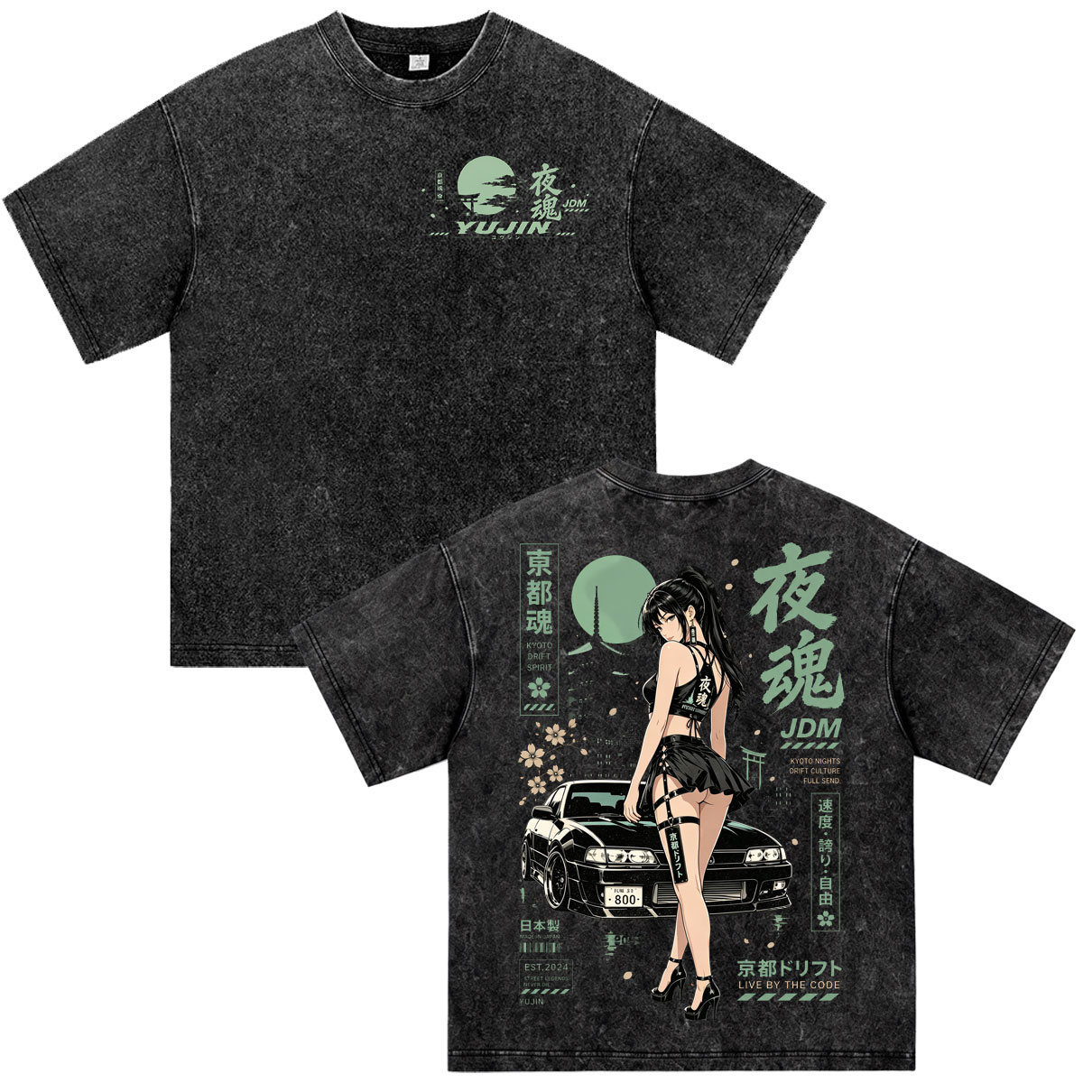 Kaos Anime Initial D Drift Tok - Vintage Fashion Tokyo ulasan dan harga