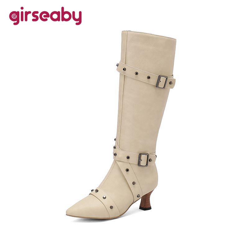 Girseaby Sepatu Bot Wanita Set - Vintage Fashion Style ulasan dan harga