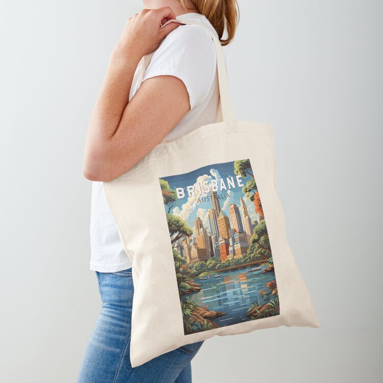 Tas Tote Vintage Seni Perjalan - Vintage Fashion Brisbane ulasan dan harga