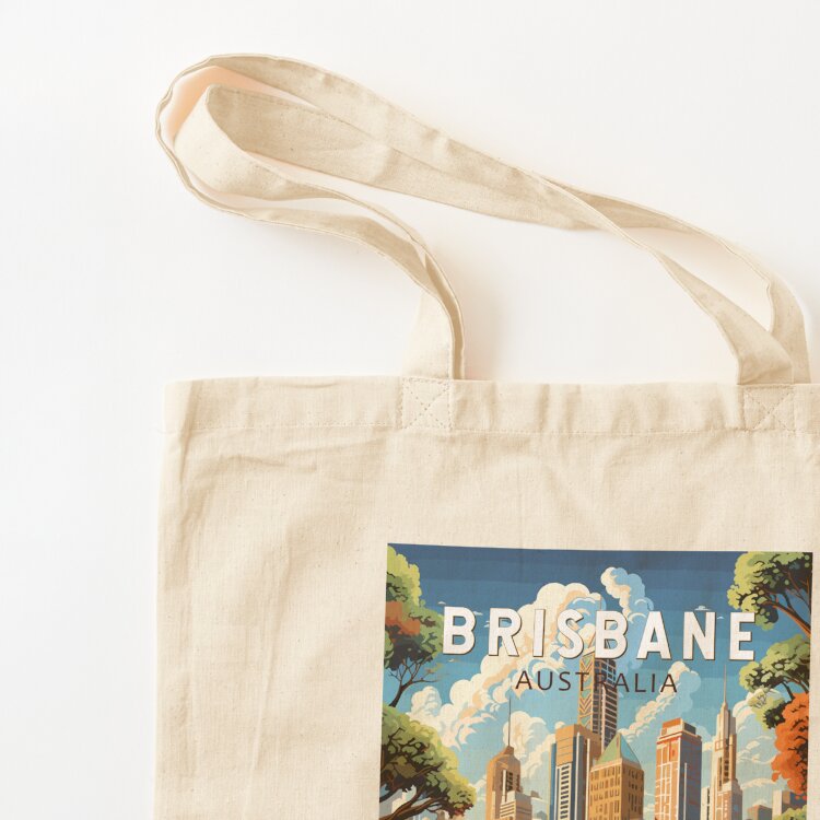 Tas Tote Vintage Seni Perjalan - Vintage Fashion Brisbane ulasan dan harga