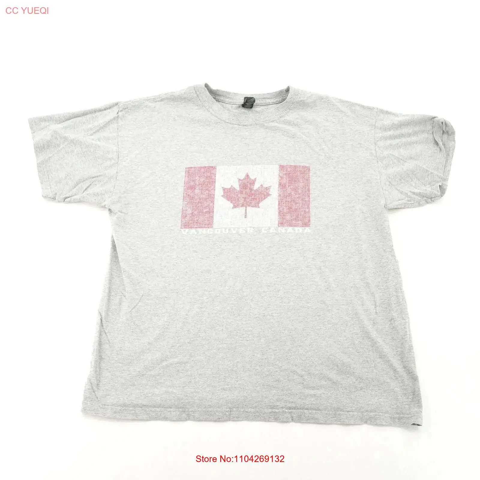 Kaos Bendera Kanada Vancouver  - Vintage Fashion Vancouver ulasan dan harga