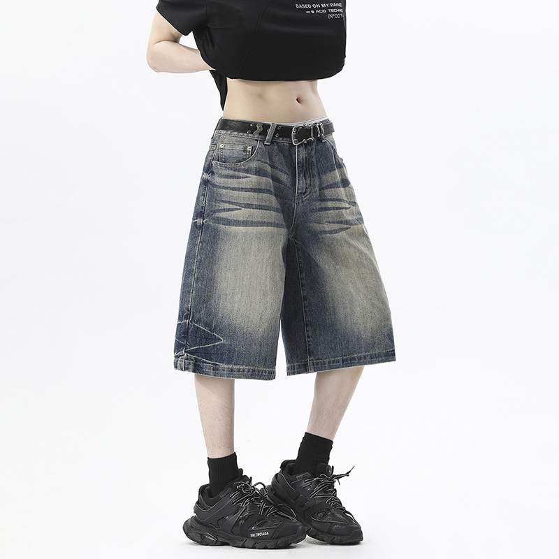 WTHT Celana Pendek Denim Longg - Vintage Fashion Shop ulasan dan harga