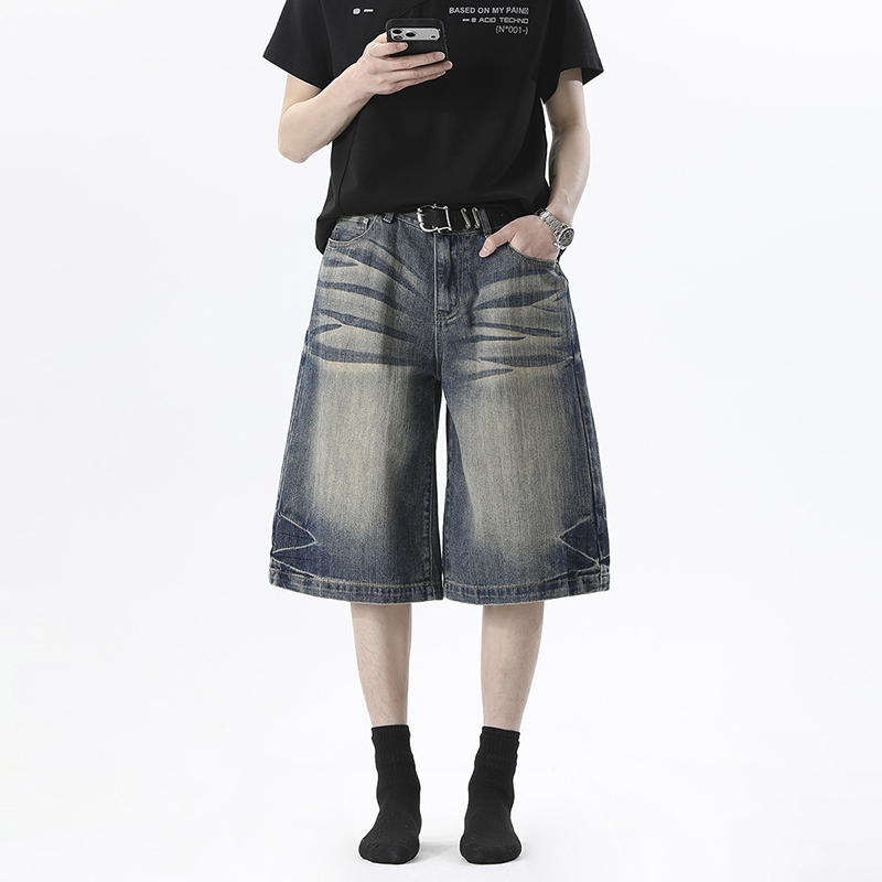 WTHT Celana Pendek Denim Longg - Vintage Fashion Shop ulasan dan harga