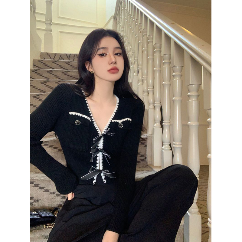 MEXZT kardigan rajut antik wan - Crop Cardigan Vintage ulasan dan harga