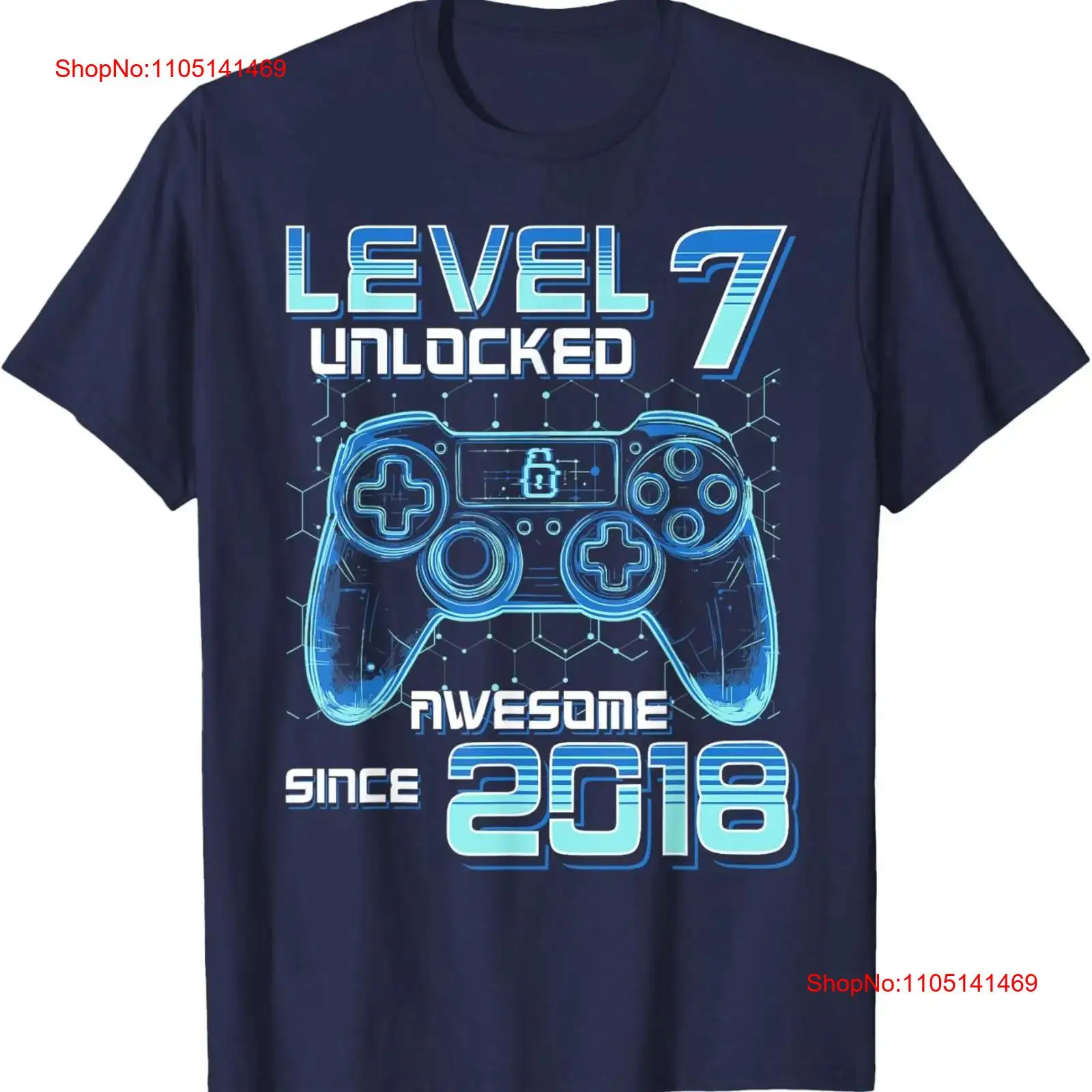Kaos Pesta Video Game Level 7  - Vintage Fashion Videos ulasan dan harga