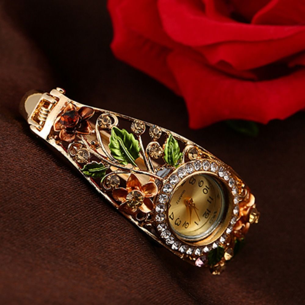 Jam Tangan Vintage Kaya Aksen  - Vintage Fashion Week ulasan dan harga