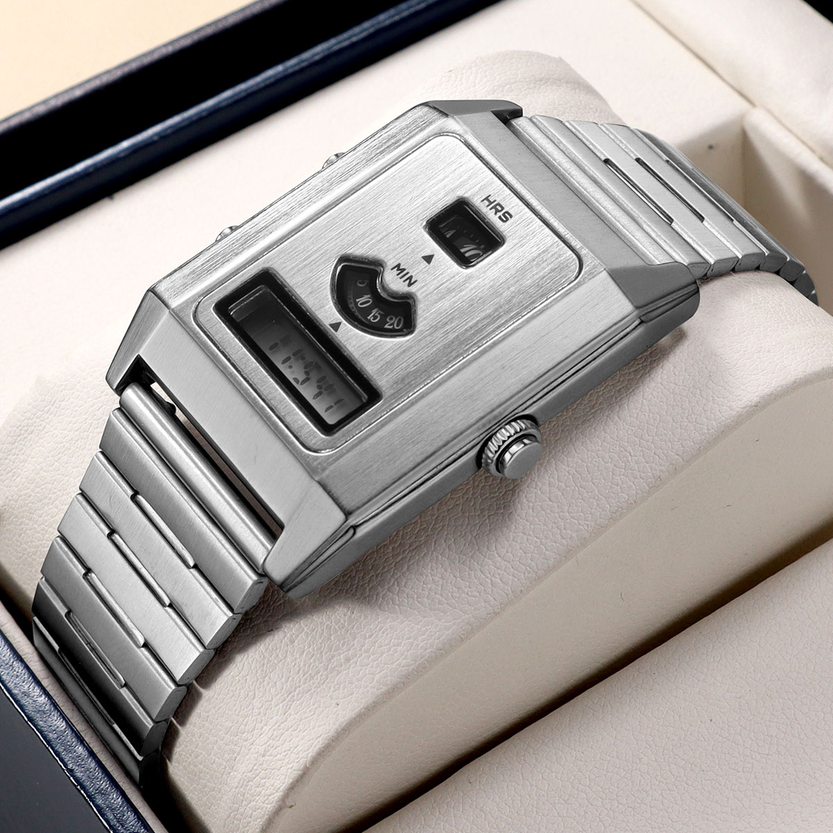 Jam Tangan Pria Gerakan Ganda  - Vintage Fashion Week ulasan dan harga