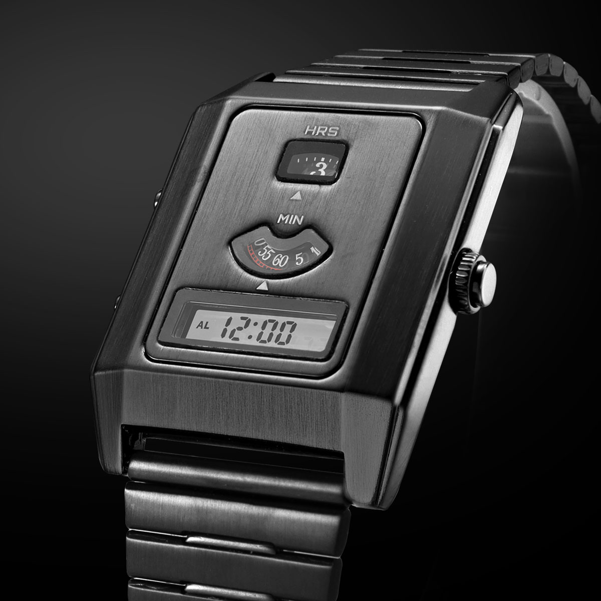 Jam Tangan Pria Gerakan Ganda  - Vintage Fashion Week ulasan dan harga