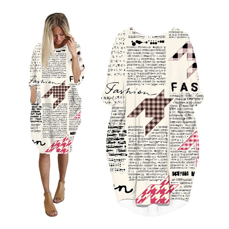CLOOCL Gaun Koran Pakaian Jala - Vintage Fashion Newspaper ulasan dan harga