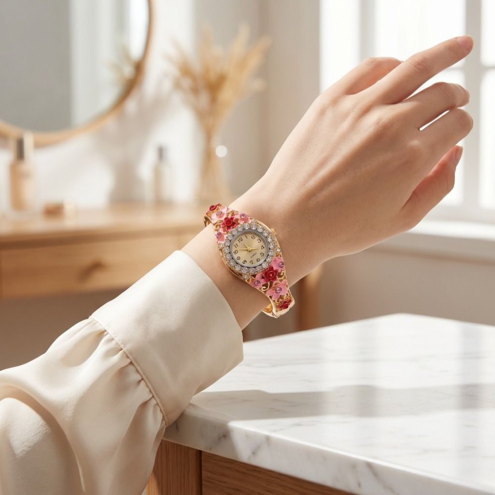 Jam Tangan Vintage Kaya Aksen  - Vintage Fashion Week ulasan dan harga