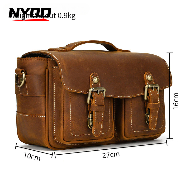 Tas Selempang Kulit Crazy Hors - Vintage Fashion Videos ulasan dan harga