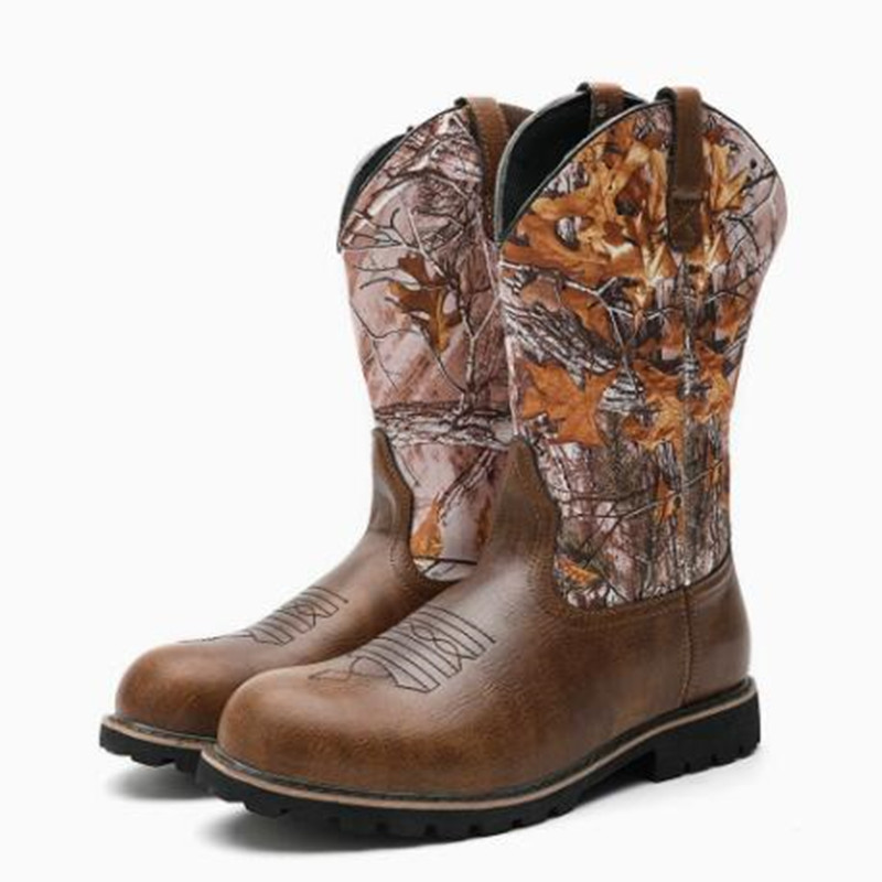 Sepatu Bot Pria Klasik Bordir  - Vintage Fashion Prints ulasan dan harga