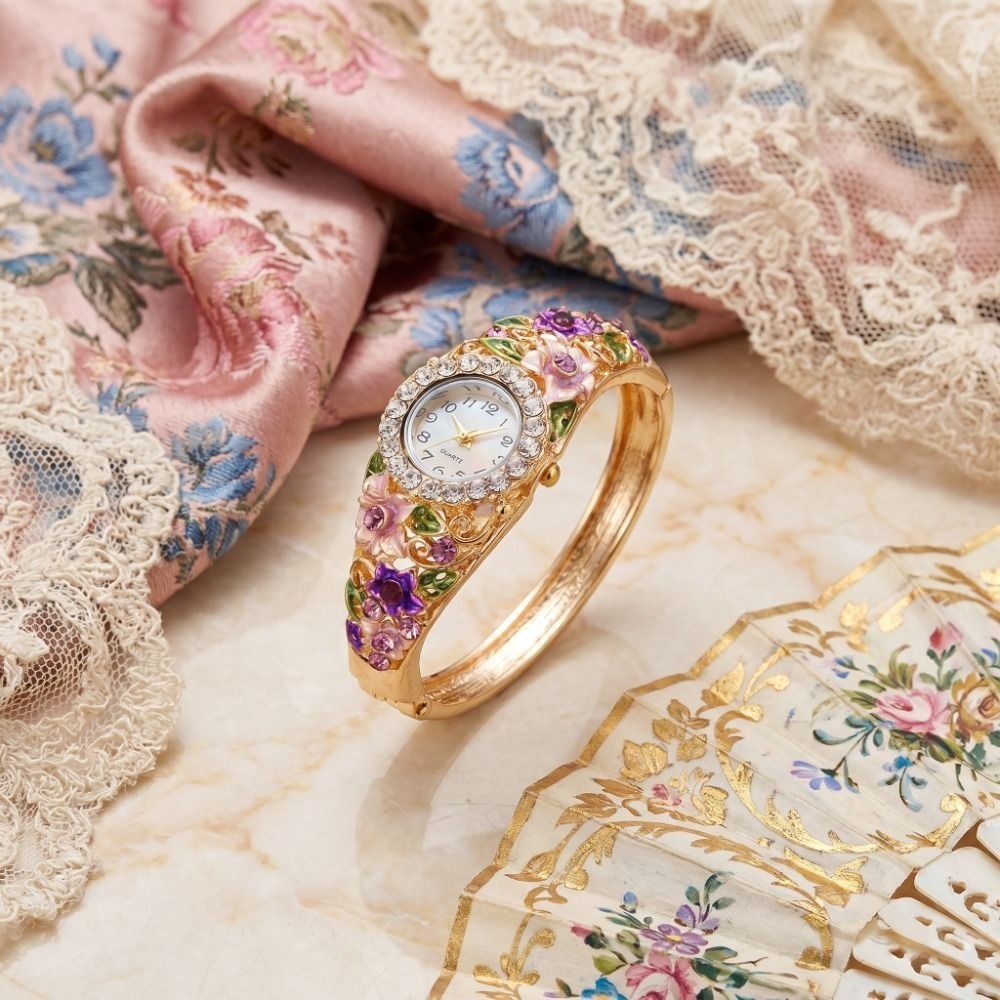 Jam Tangan Vintage Kaya Aksen  - Vintage Fashion Week ulasan dan harga