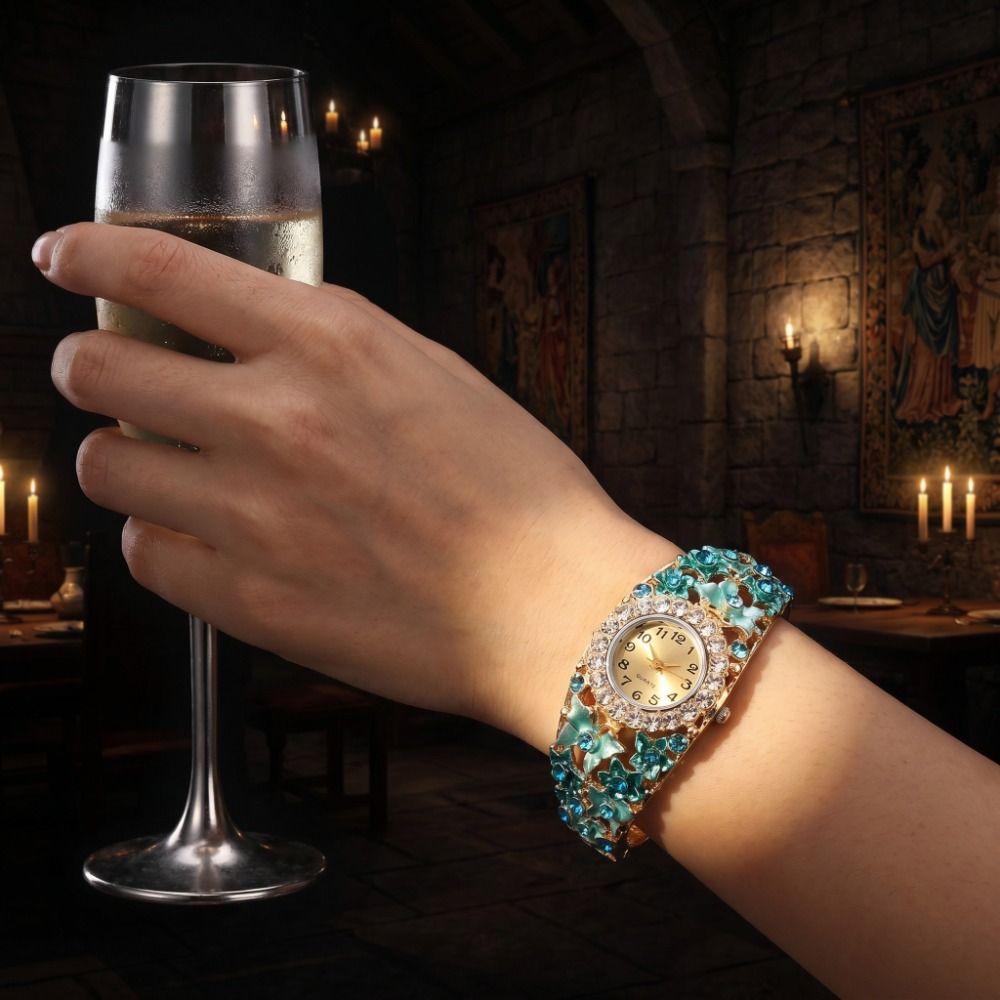 Jam Tangan Vintage Kaya Aksen  - Vintage Fashion Week ulasan dan harga